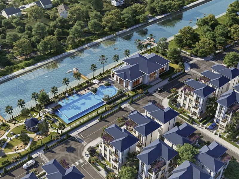 Thiết kế tinh tế – Không gian sống biệt lập giữa khu compound