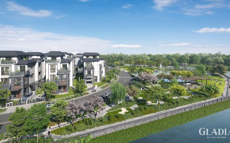 Hồ bơi, cảnh quan & các tiện ích thư giãn cao cấp