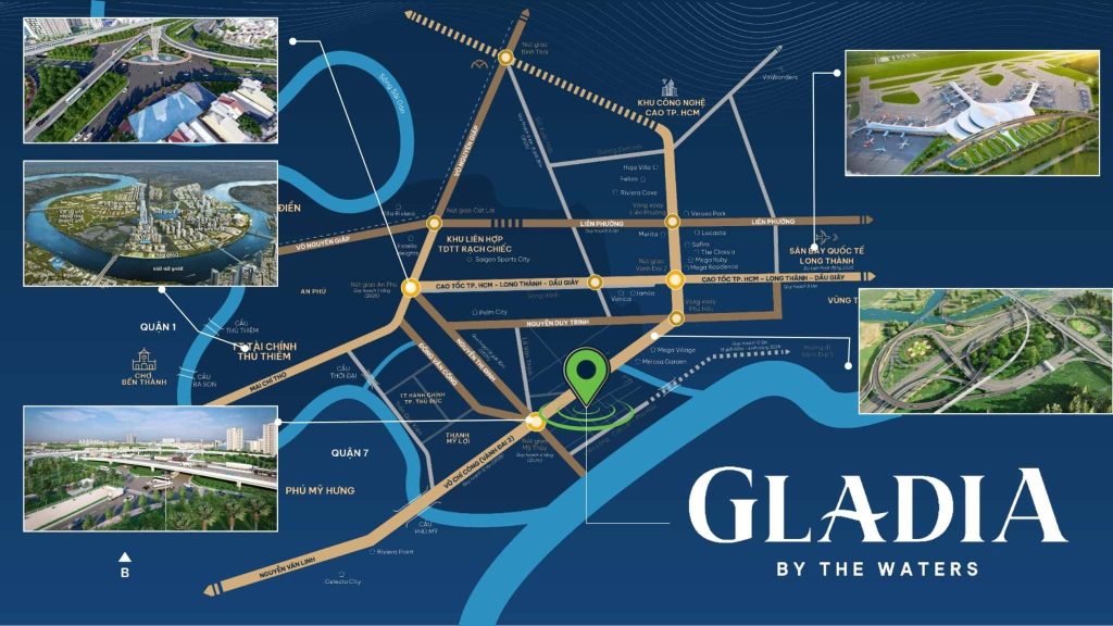 Vị trí dự án Gladia